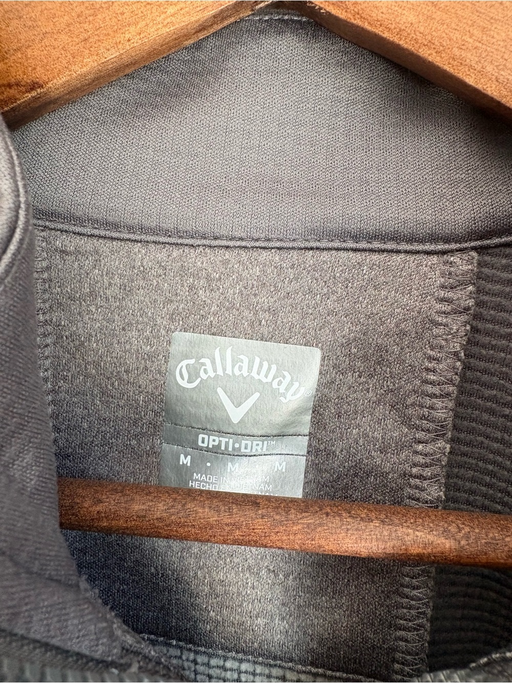 Callaway Golf Opti-Dri 1/4 Zip Pullover Gray Size Medium - Picture 4 of 8